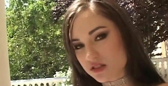 Intimate anal story of a brunette girl
