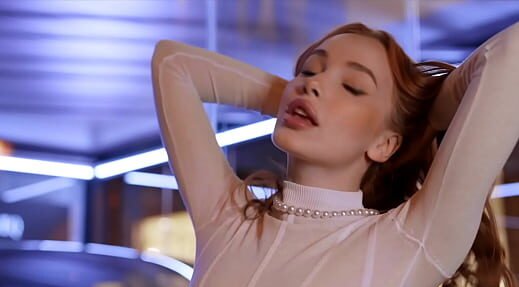 Sexy redhead Megan is craving anal